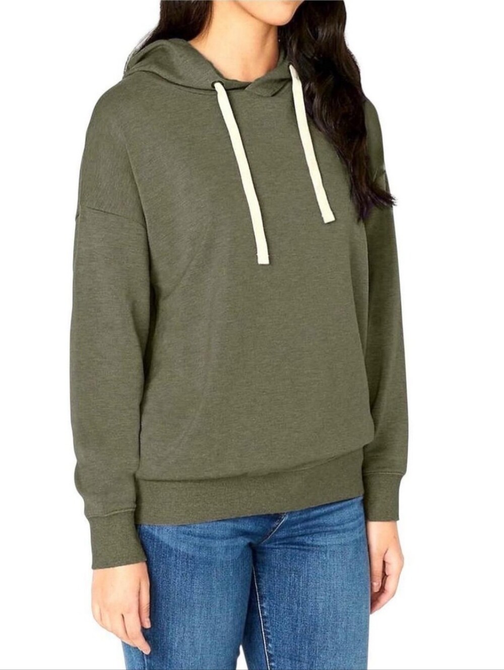 Buffalo Olive Green Hooded Pullover Sweater